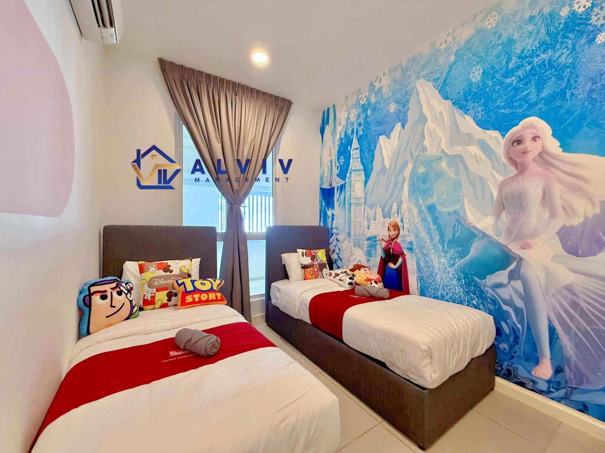 Pangsapuri The Shore Kids Wonderland I Family 10pax I Kids Friendly I Jonkerst
