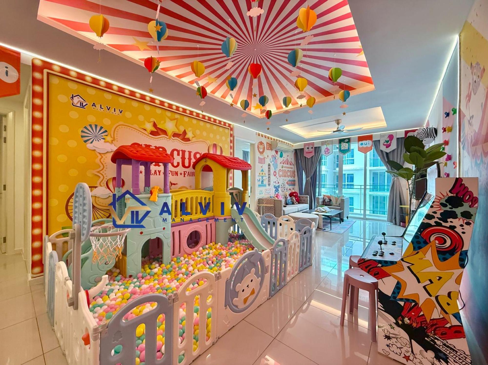 The Shore Kids Wonderland I Family 10pax I Kids Friendly I Jonkerst Pangsapuri