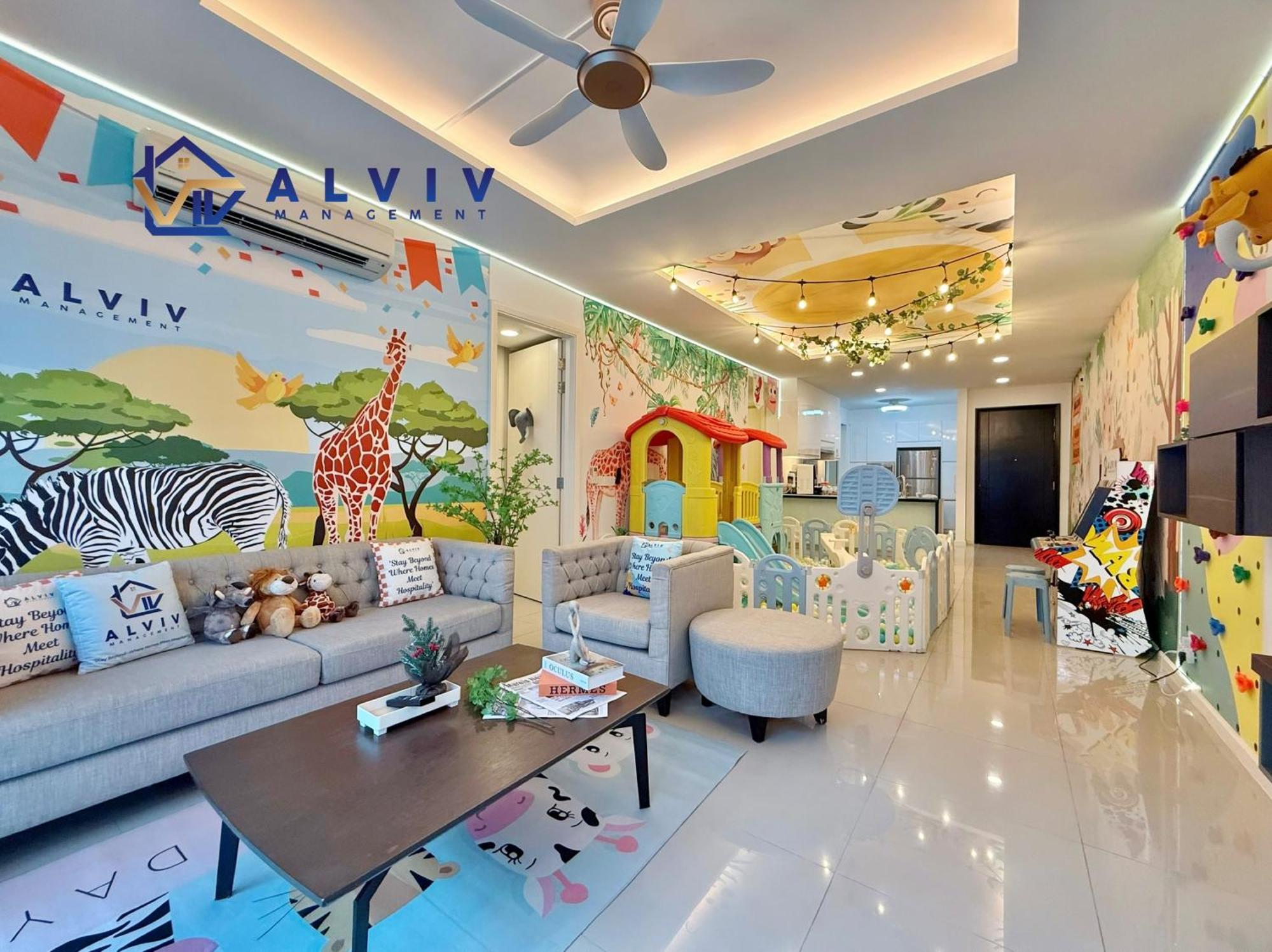 Pangsapuri The Shore Kids Wonderland I Family 10pax I Kids Friendly I Jonkerst *